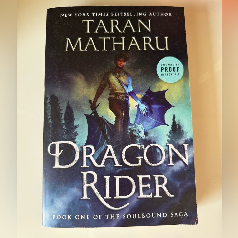 Dragon Rider, ARC copy